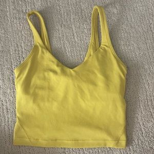 Lululemon align tank top, electric yellow